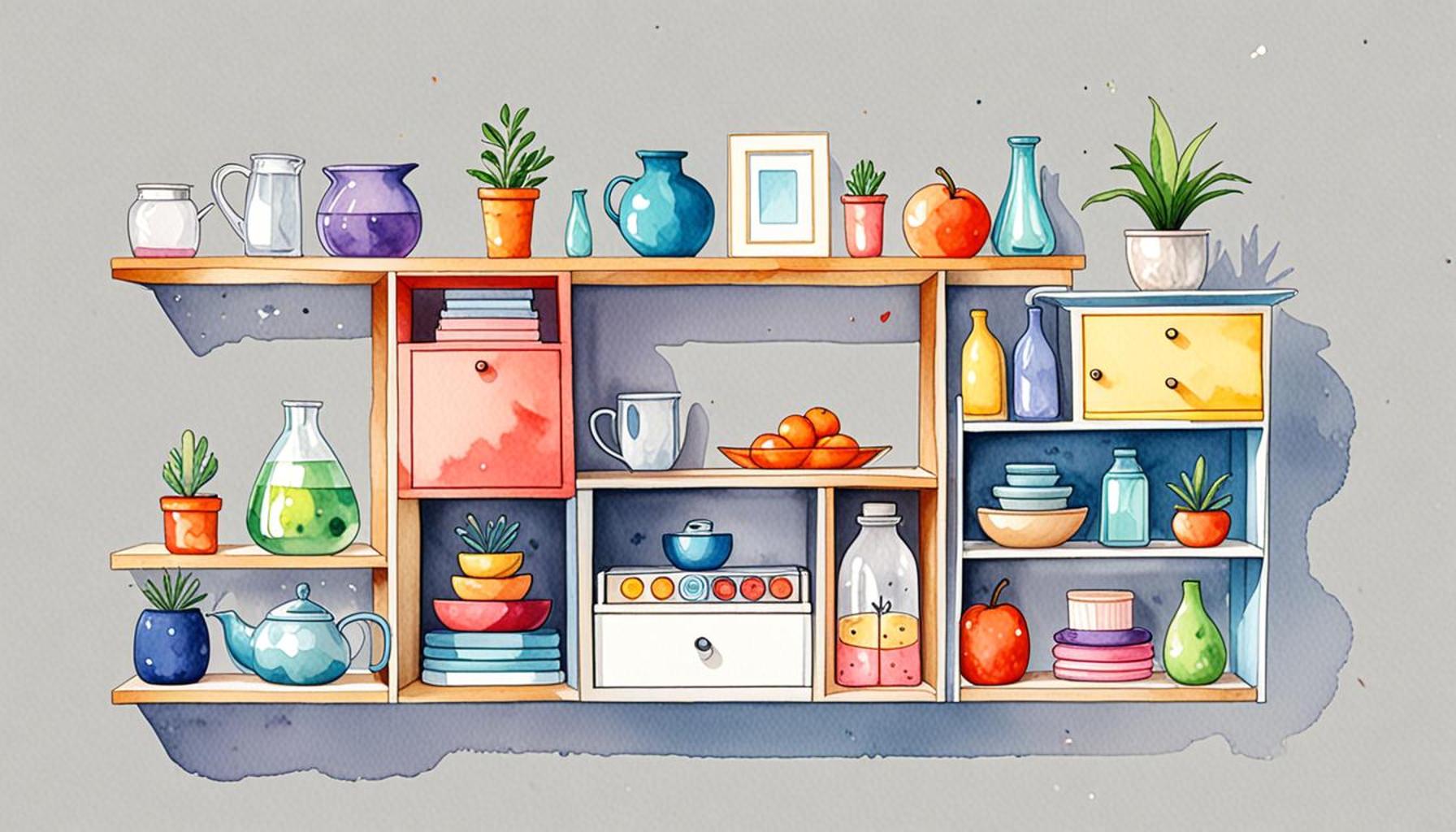 The Art of Stacking: Innovative Space Optimization Techniques for Cabinets and Shelves in Minimalist Homes