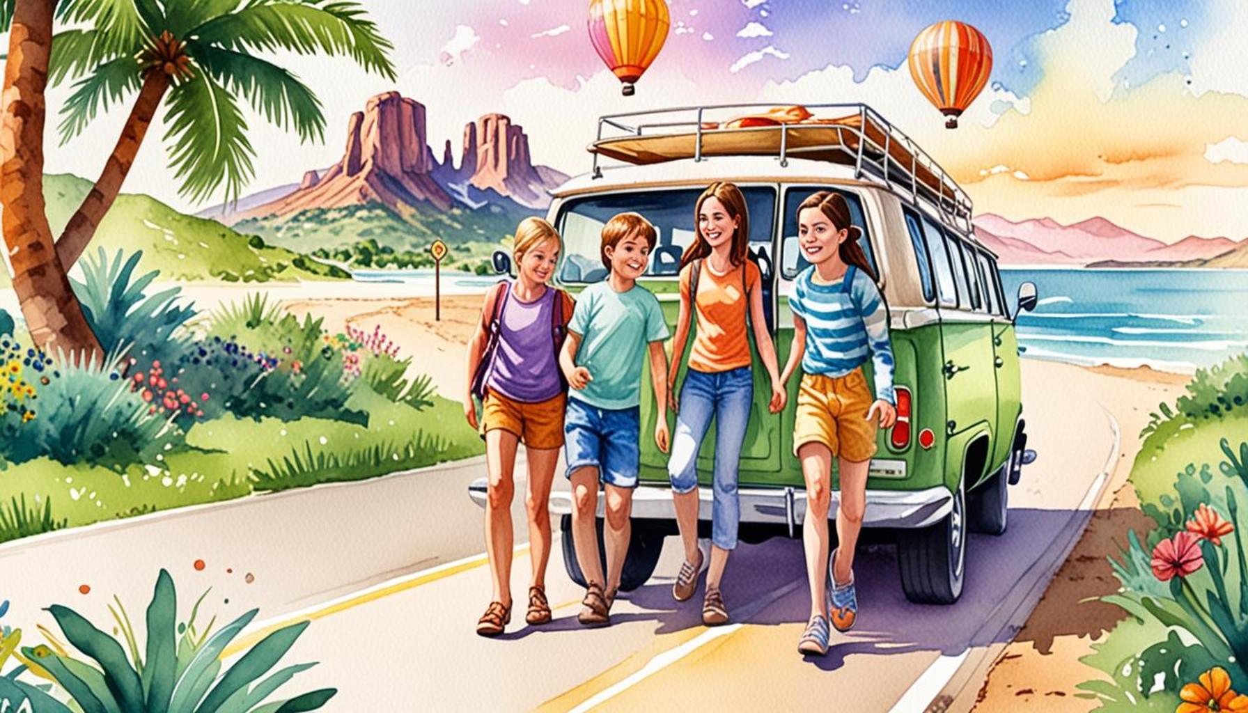 Discovering Family Attractions: Itineraries for Traveling with Children in Tourist Destinations in the USA