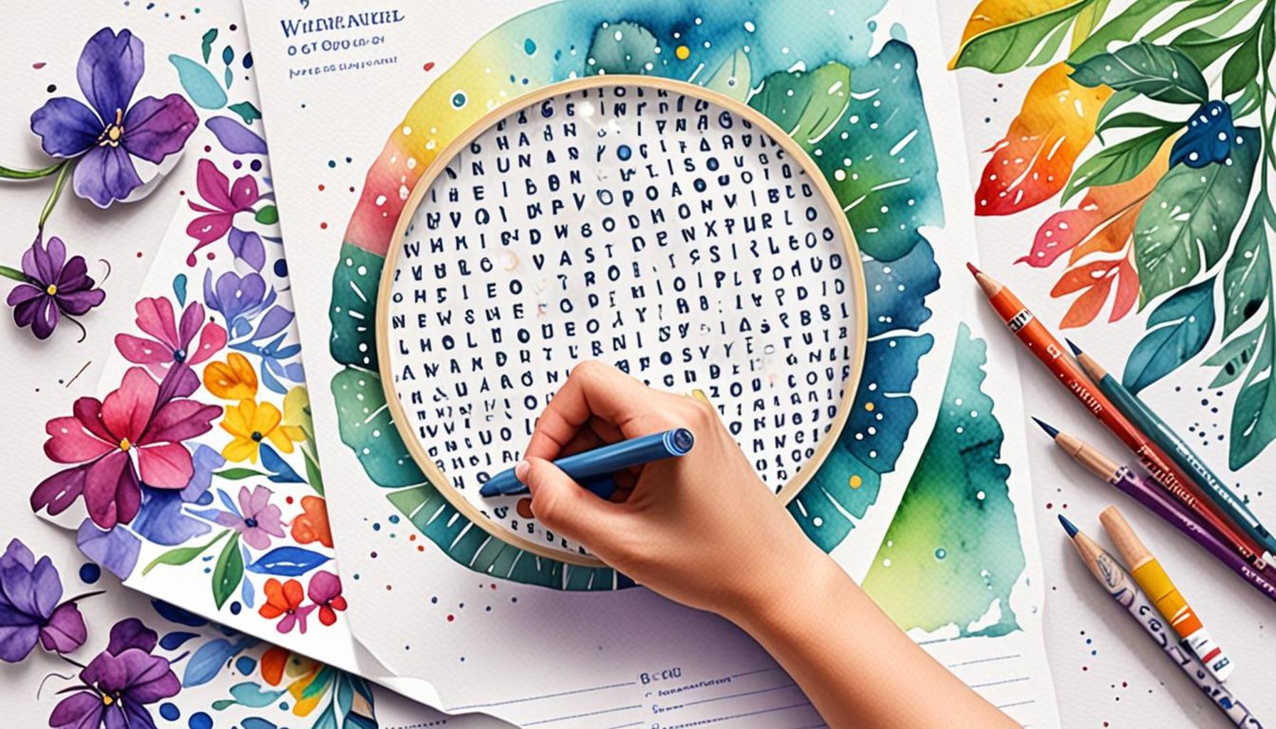 The Therapeutic Benefits of Word Searches: Finding Peace through Language