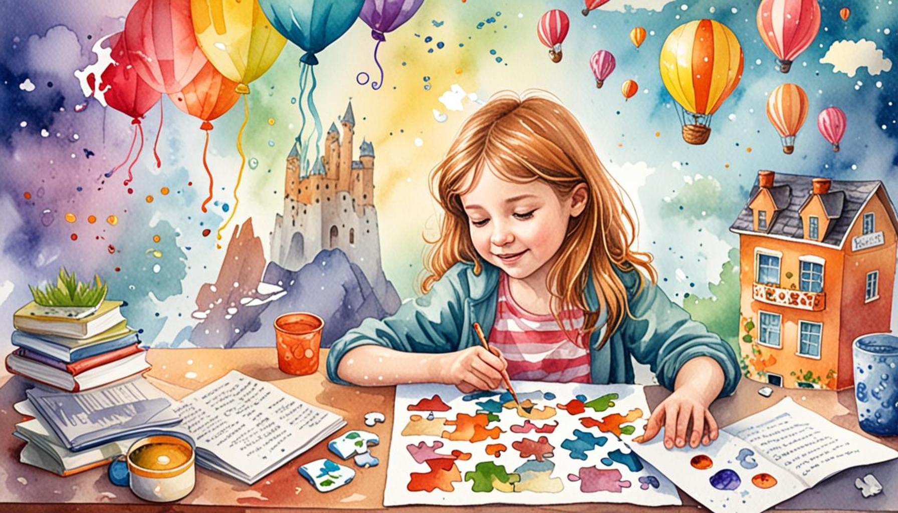 How Interactive Storytelling Puzzles Can Enhance Memory and Imagination in Children
