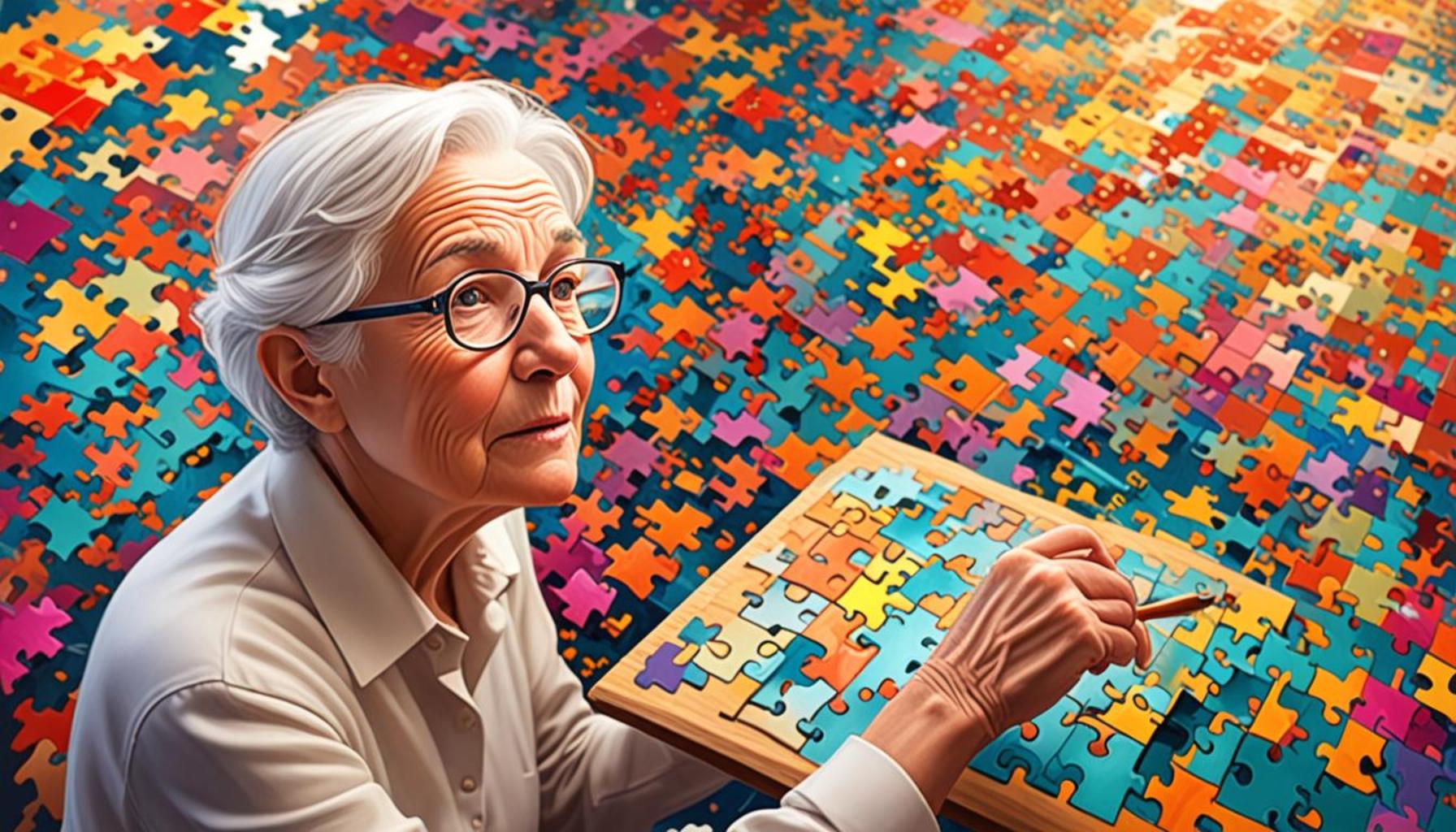 Exploring the Impact of Digital Puzzles on Memory Improvement in Older Adults