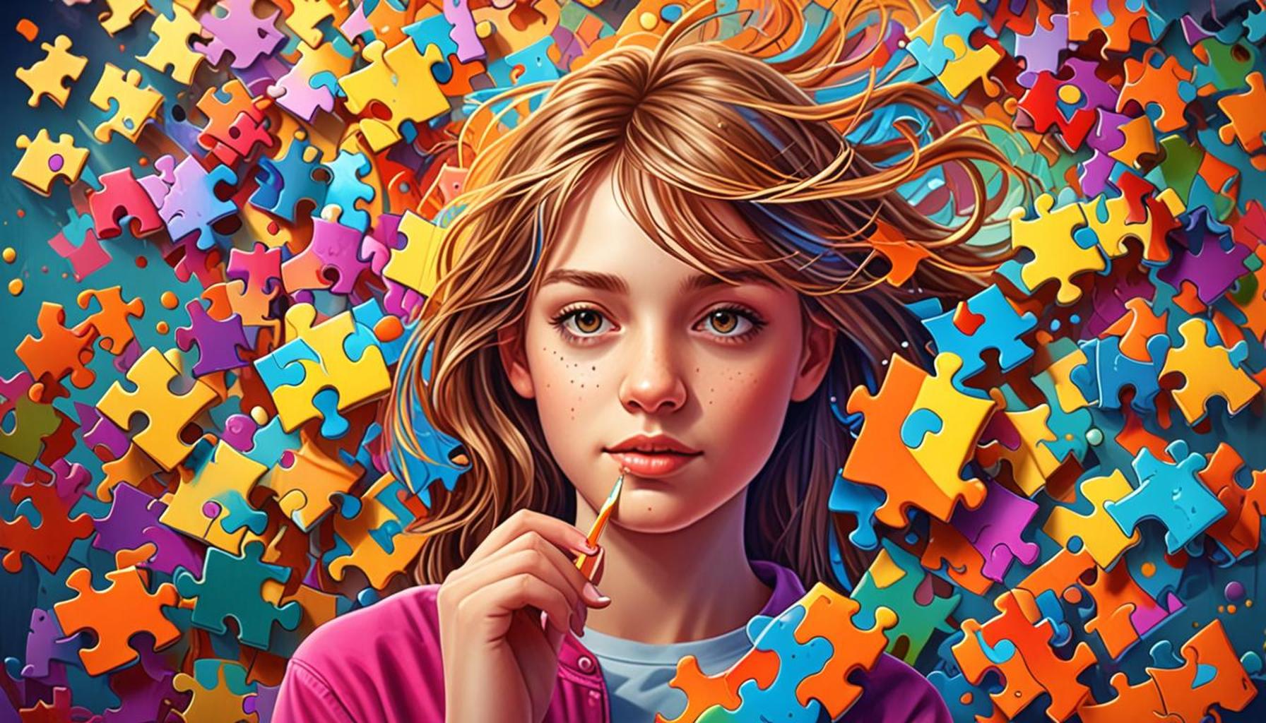 The Role of Competitive Puzzle Solving in Enhancing Memory Skills Among Teens
