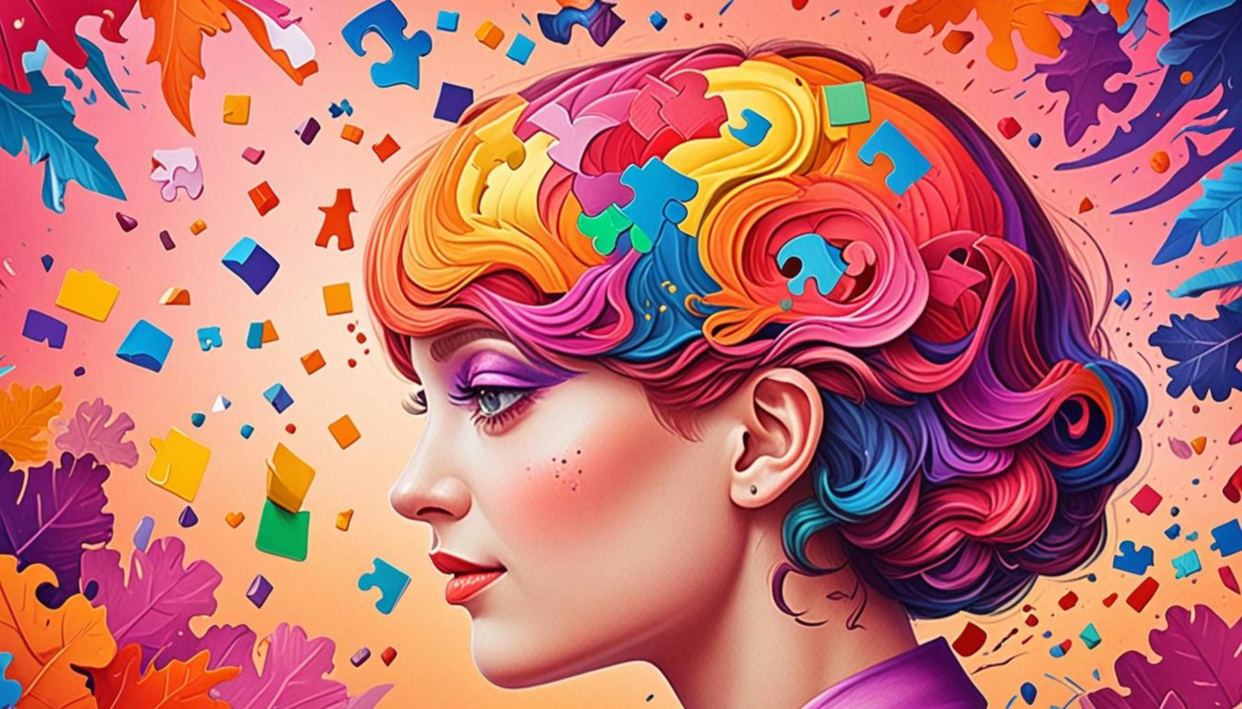 The Role of Color and Design in Memory Enhancement Through Visual Puzzles