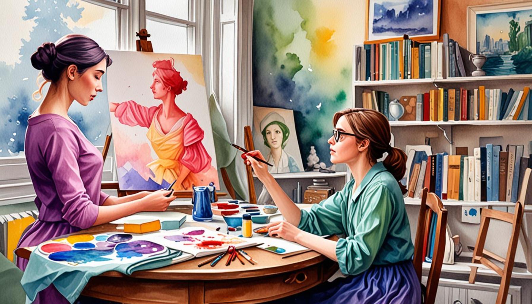 The Influence of Visual Arts on Literary Creation: How Paintings and Sculptures Can Inspire Writers