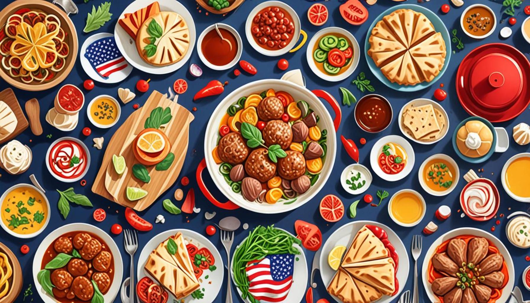 The Influence of International Cuisine on Home Recipes in the USA