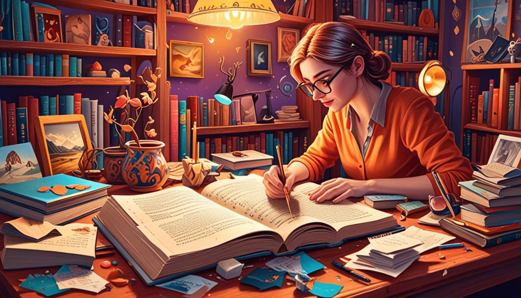 The Role of Visual Narrative in Literary Creation: Uniting Words and Images