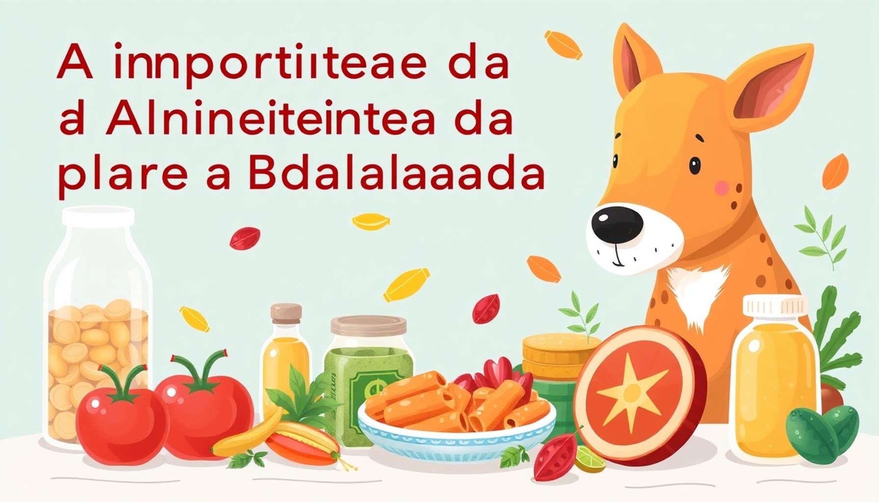 The Importance of Balanced Nutrition for Pet Health