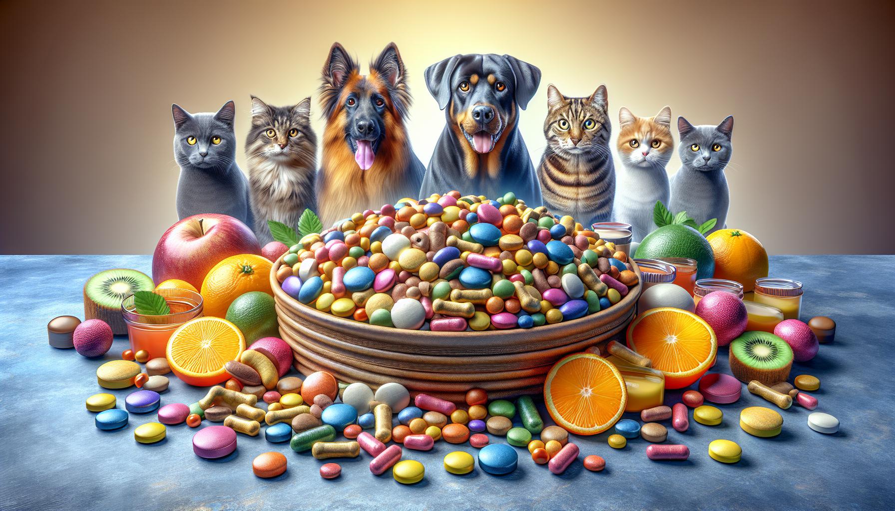 The benefits of vitamin supplementation in pets’ diets