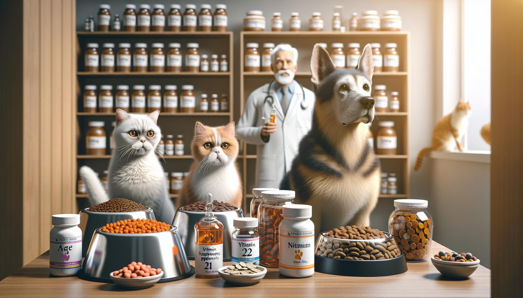 The Influence of Age on the Nutrition of Cats and Dogs
